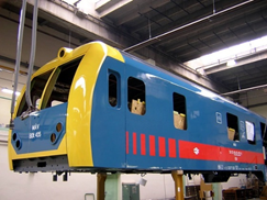 MÁV BDt vezérlőkocsi; Nuvovern LW Klarlack, kétkomponenses, oldószeres antigraffiti lakk MÁV BDt vezérlőkocsi; Nuvovern LW Klarlack, kétkomponenses, oldószeres antigraffiti lakk